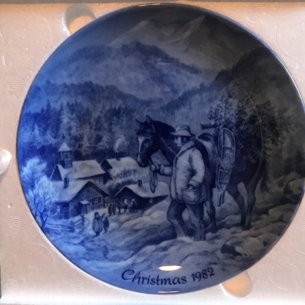 Kaiser Collectors Plate - Christmas 1982